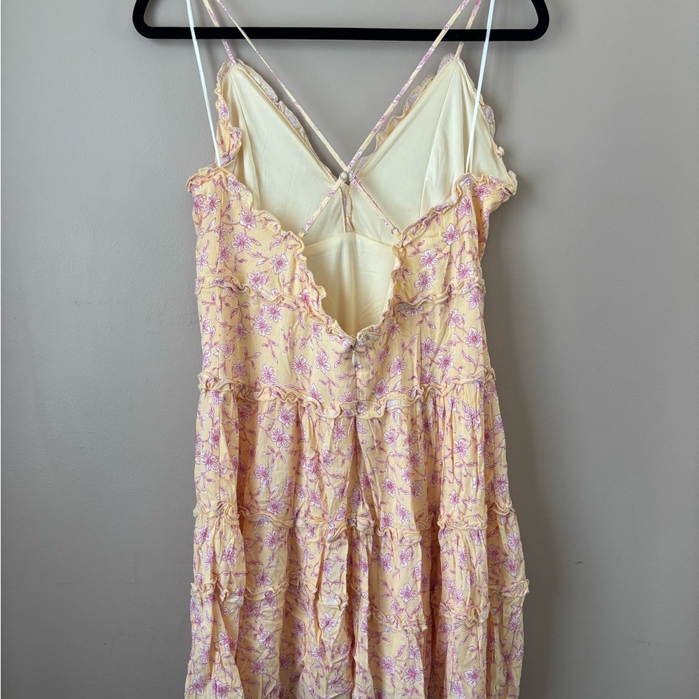 NWOT Floral Summer Dress Size L - Picture 4 of 10